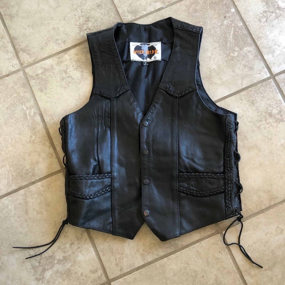 Wild Ride leather vest